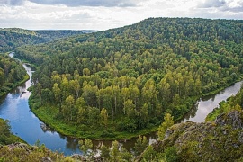 пеший поход на каменных залив